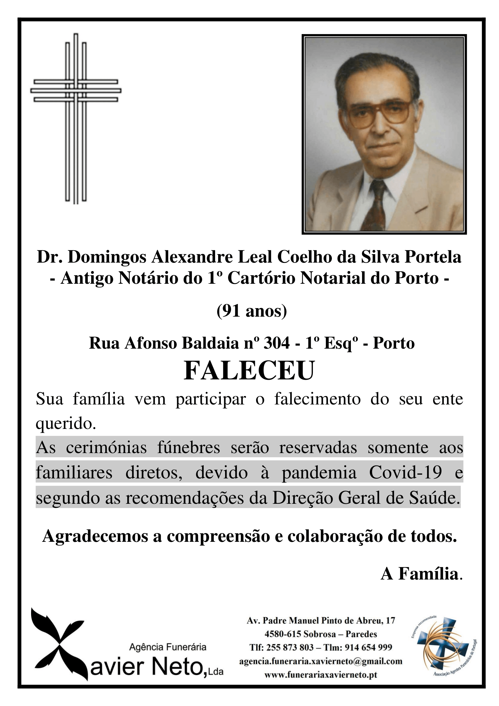 Domingos Alexandre Leal Coelho da Silva Portela