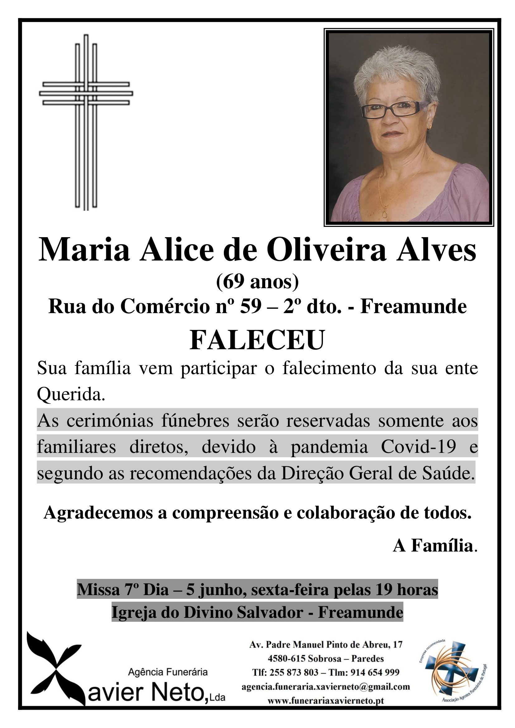 Maria Alice de Oliveira Alves
