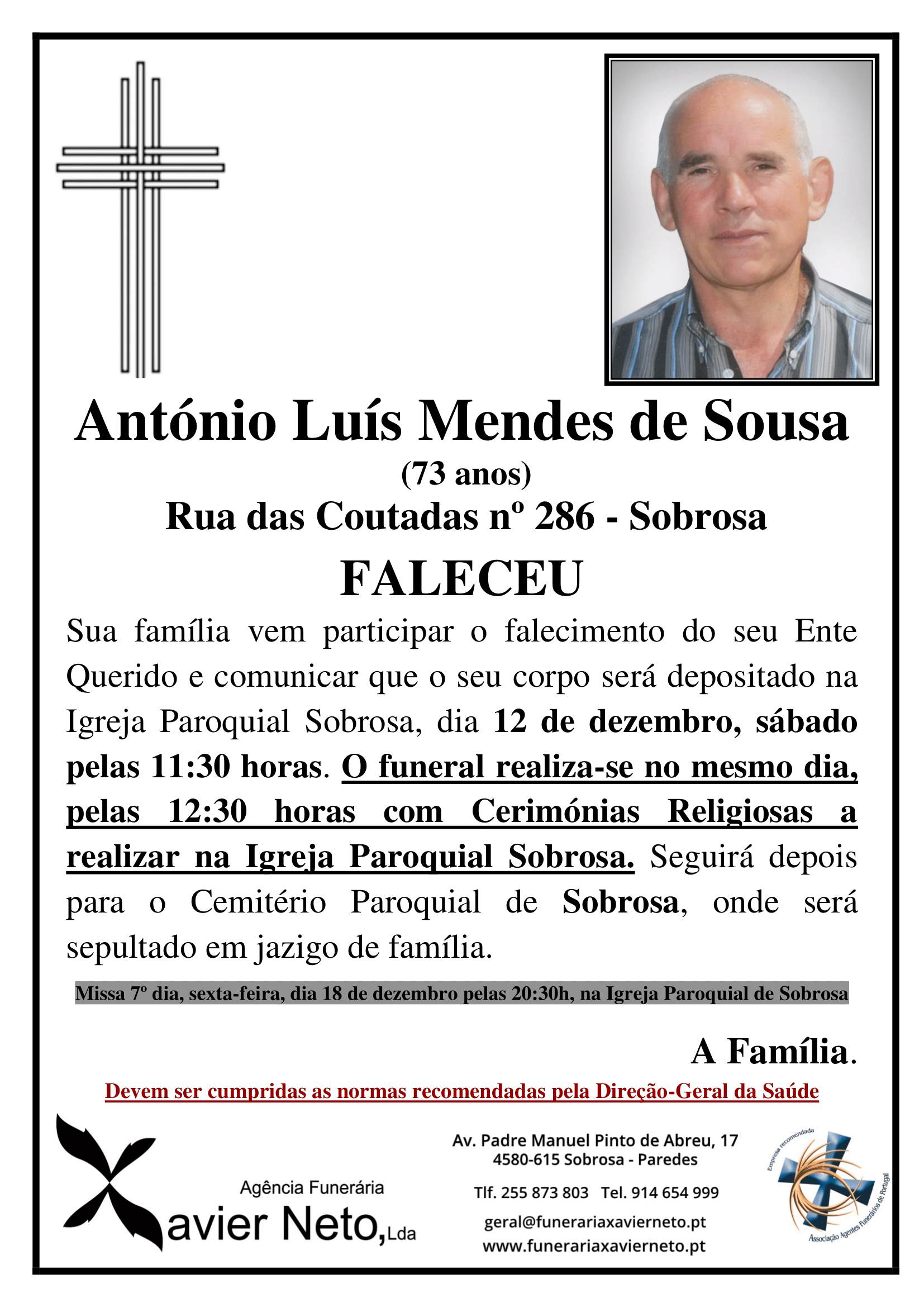 António Luís Mendes de Sousa