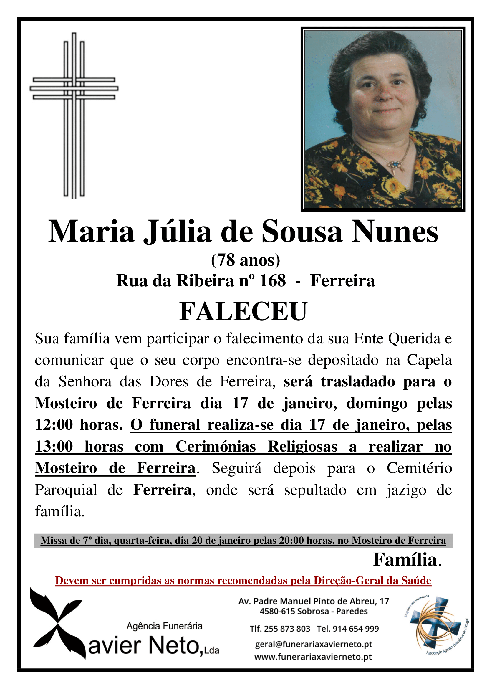 Maria Júlia de Sousa Nunes