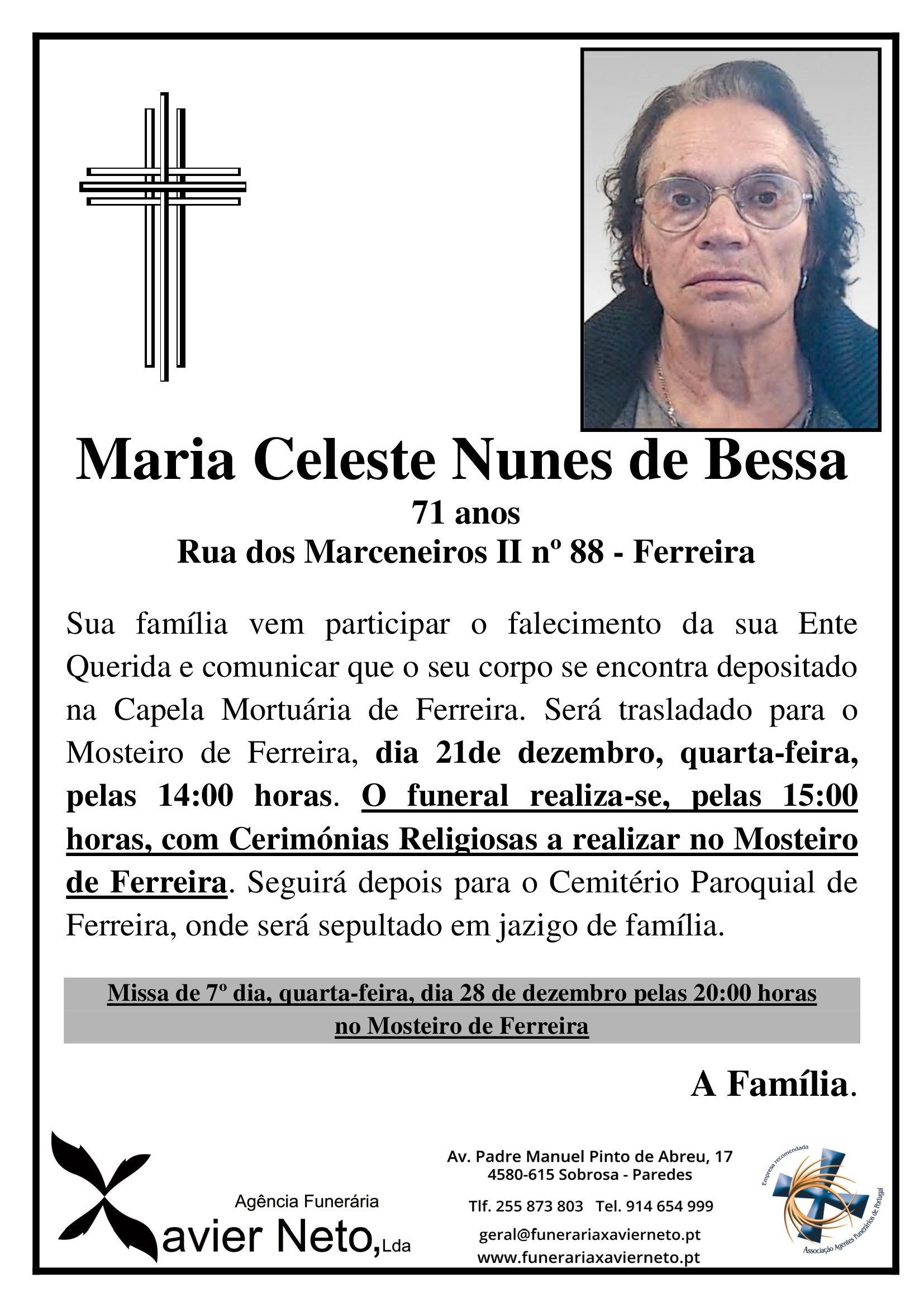 Maria Celeste Nunes de Bessa