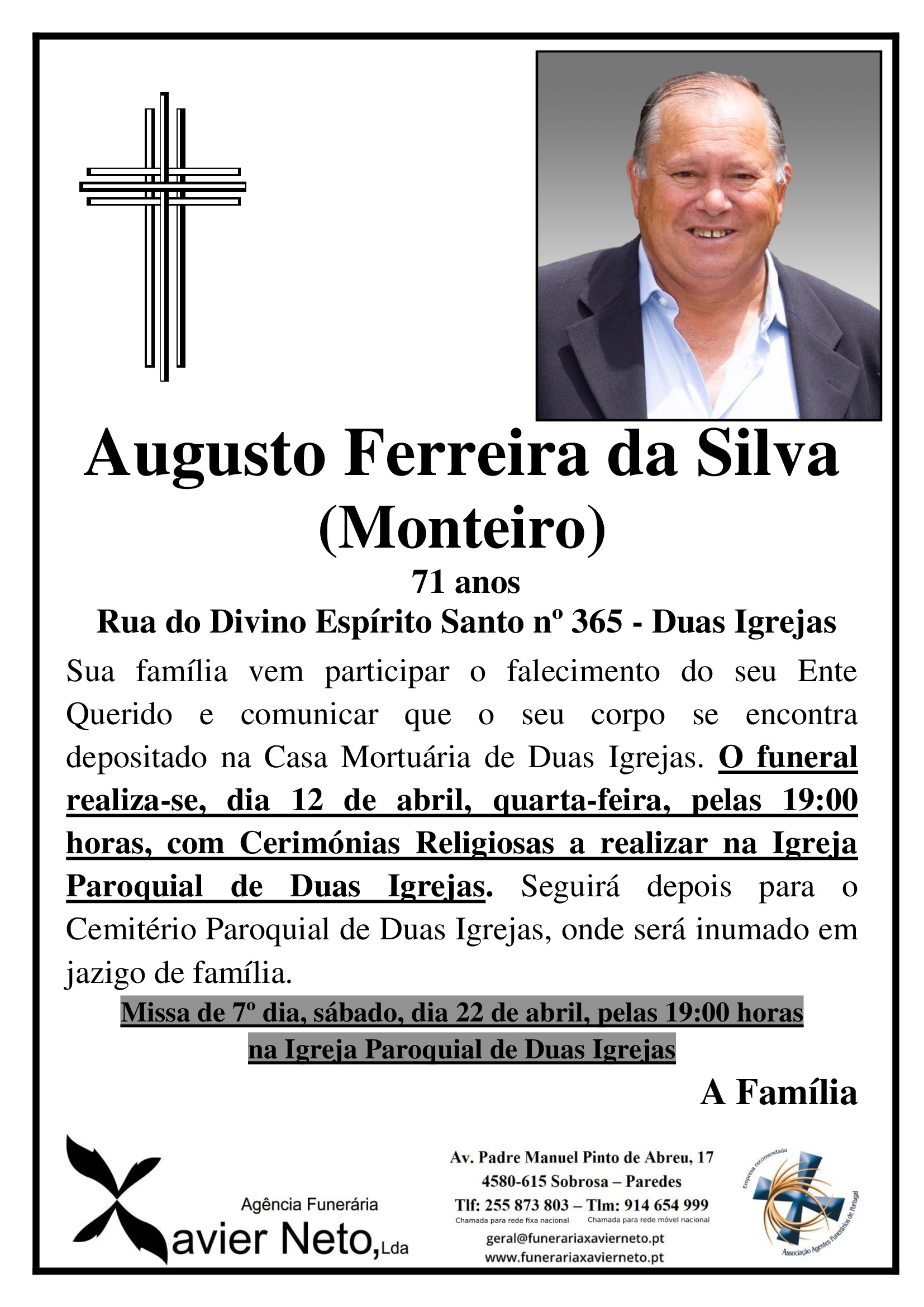 Augusto Ferreira da Silva  (Monteiro)