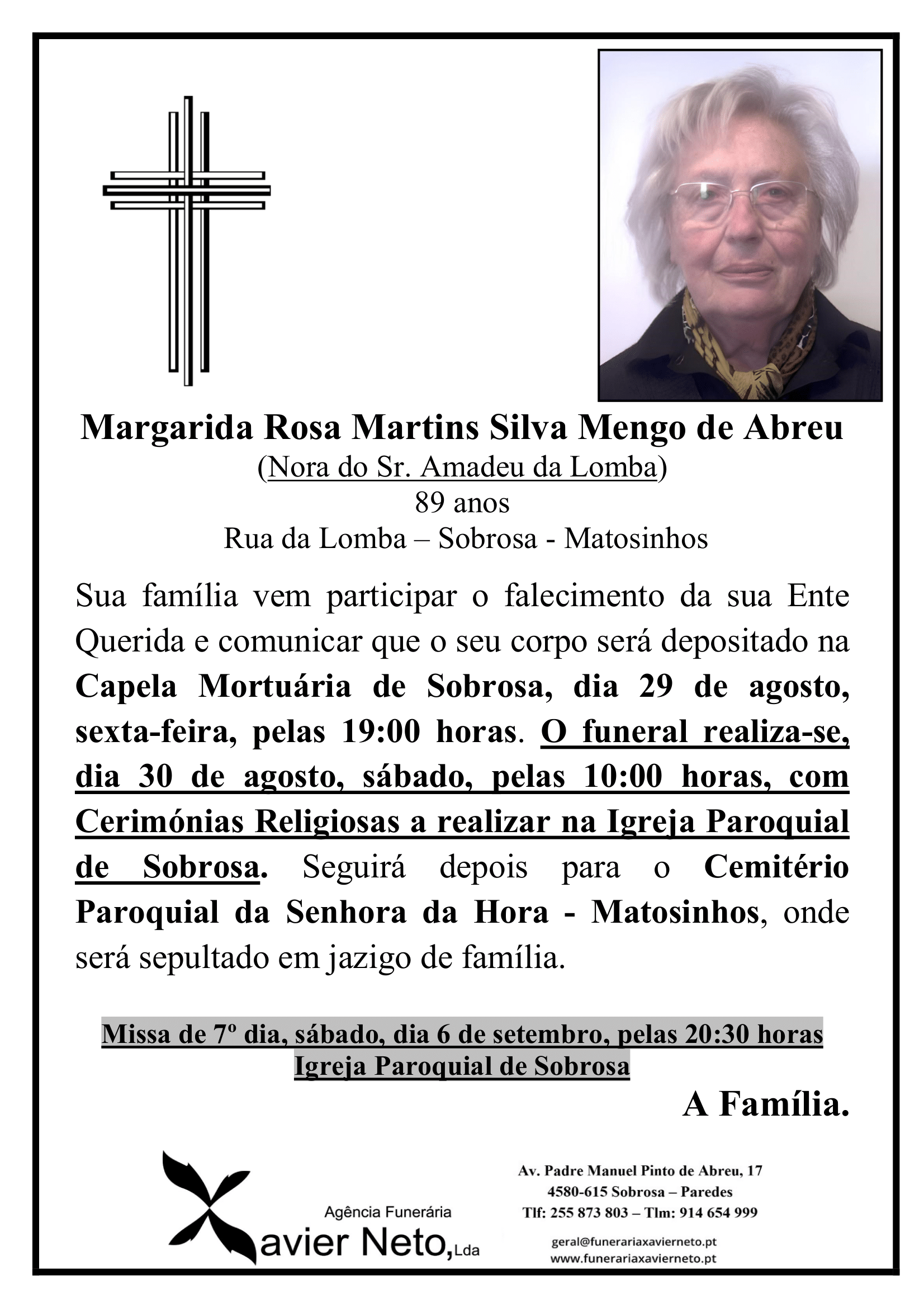 Margarida Rosa Martins Martins da Silva Mengo de Abreu