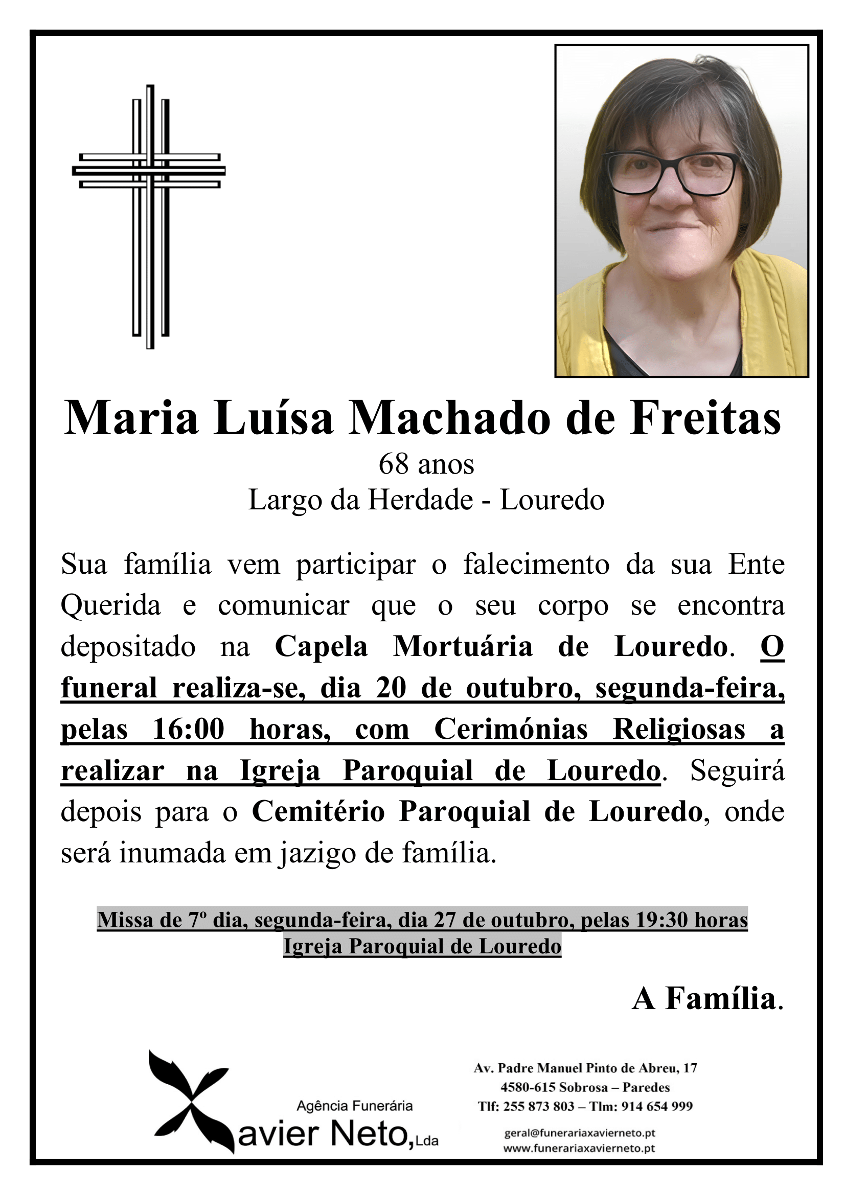 Maria Luísa Machado de Freitas