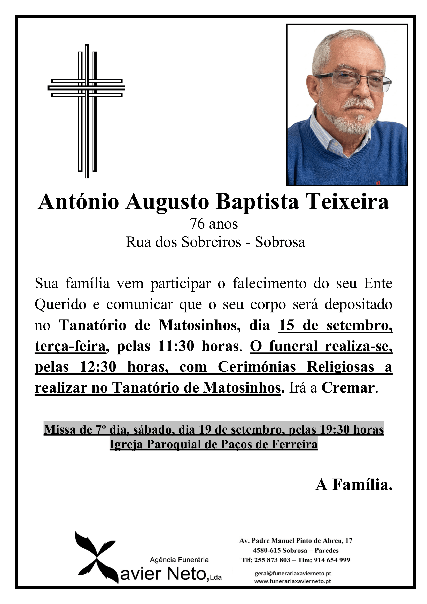 António Augusto Baptista Teixeira