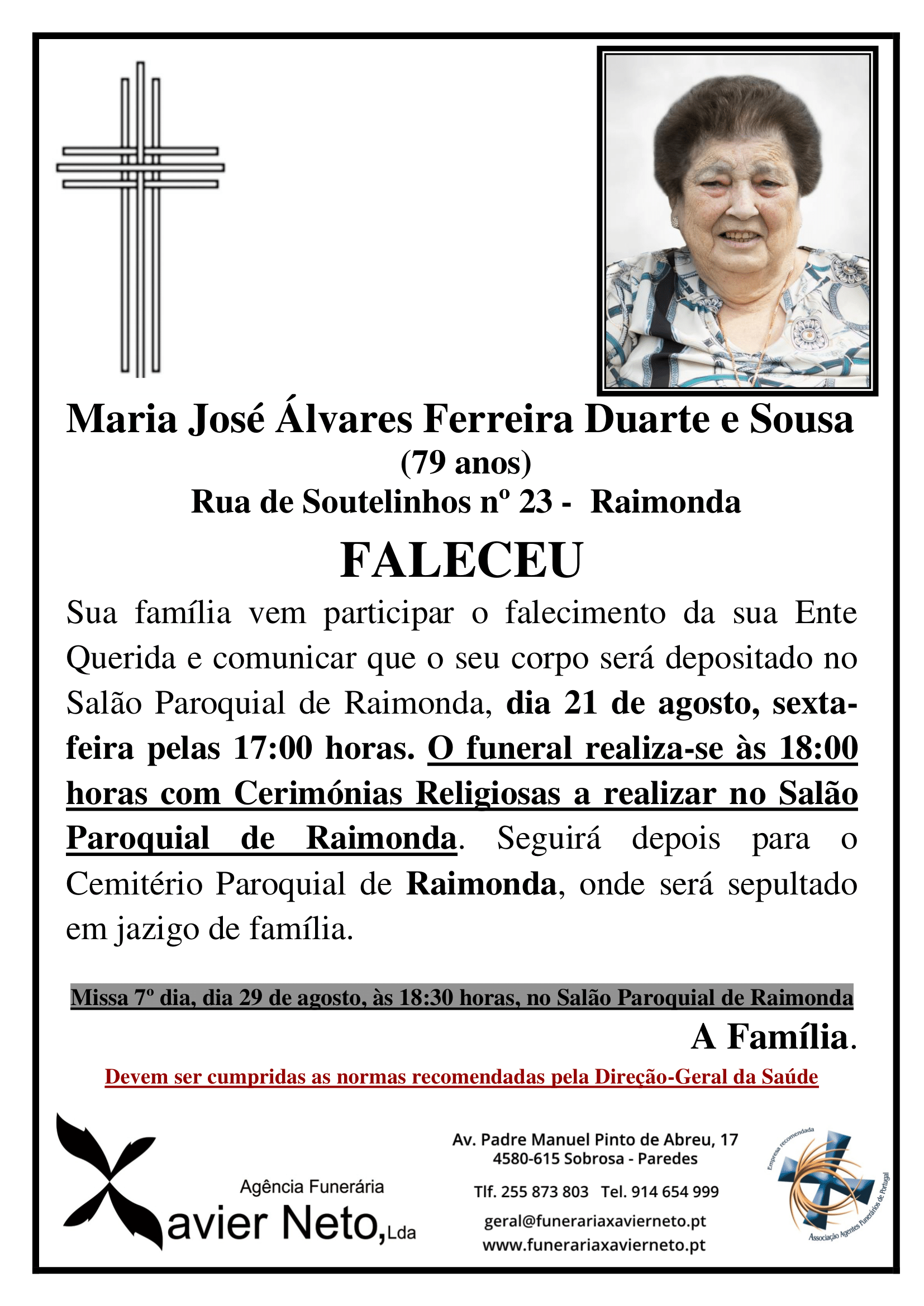 Maria José Álvares Ferreira Duarte e Sousa