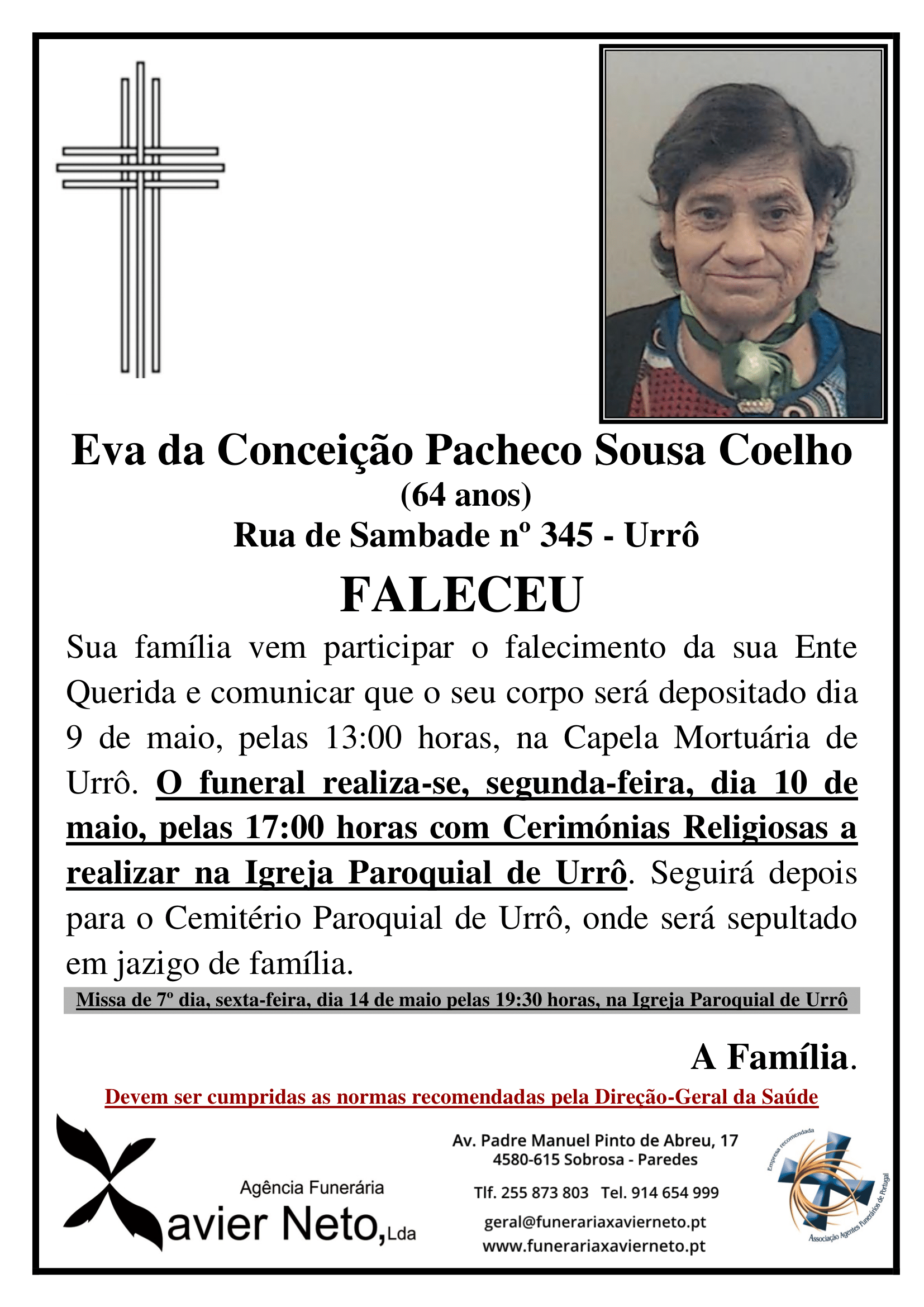 Eva da Conceição Pacheco Sousa Coelho