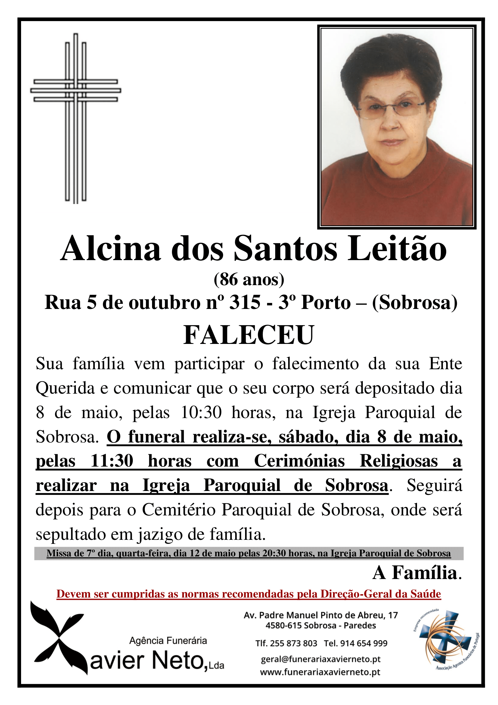 Alcina dos Santos Leitão