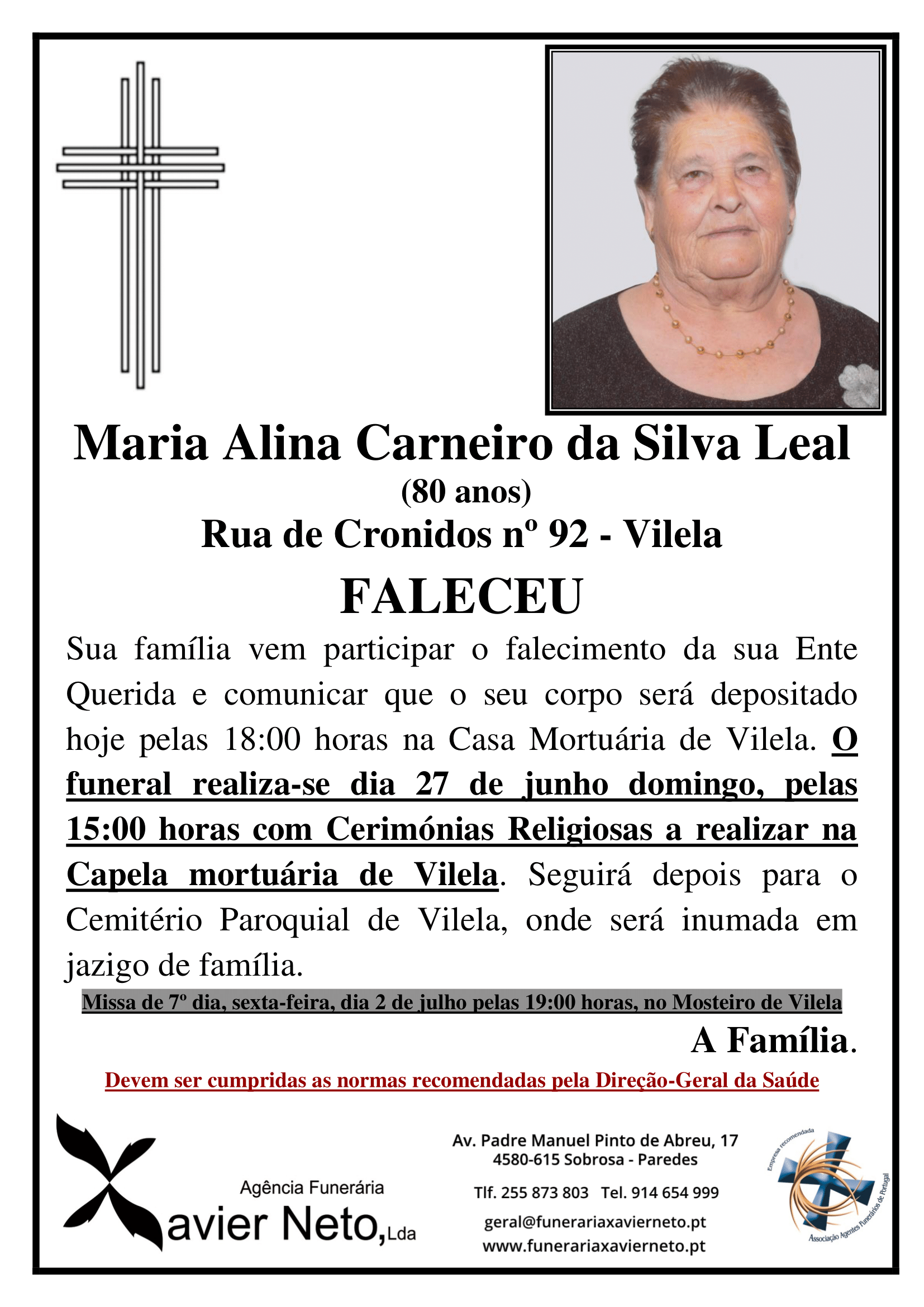 Maria Alina Carneiro da Silva Leal