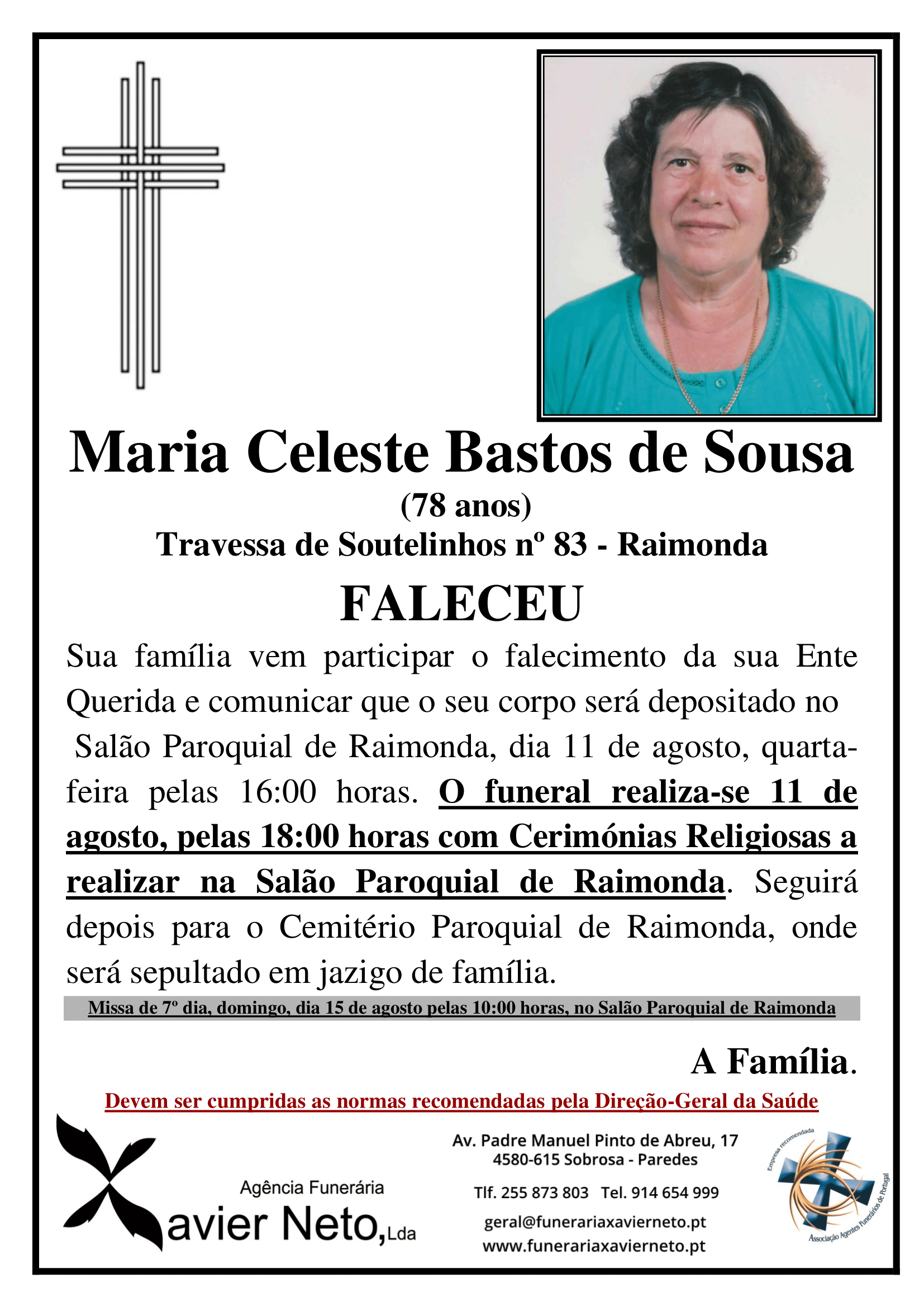 Maria Celeste Bastos de Sousa