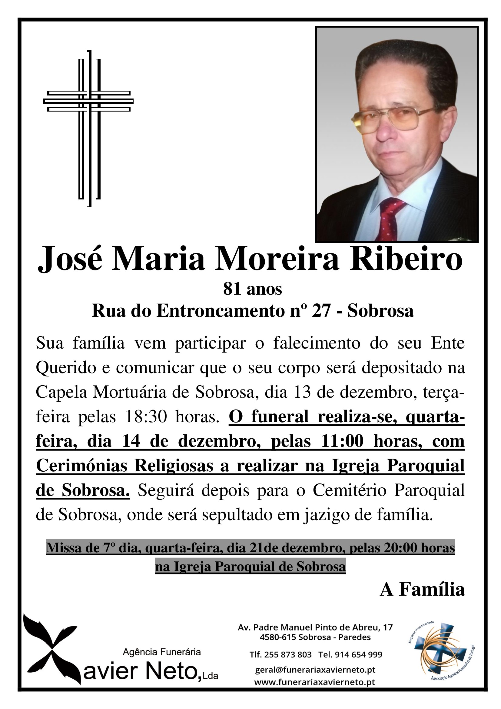 José Maria Moreira Ribeiro