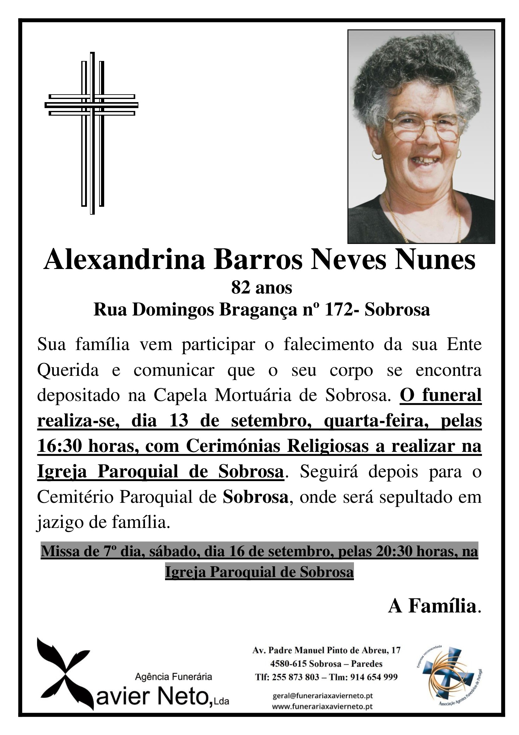 Alexandrina Barros Neves Nunes