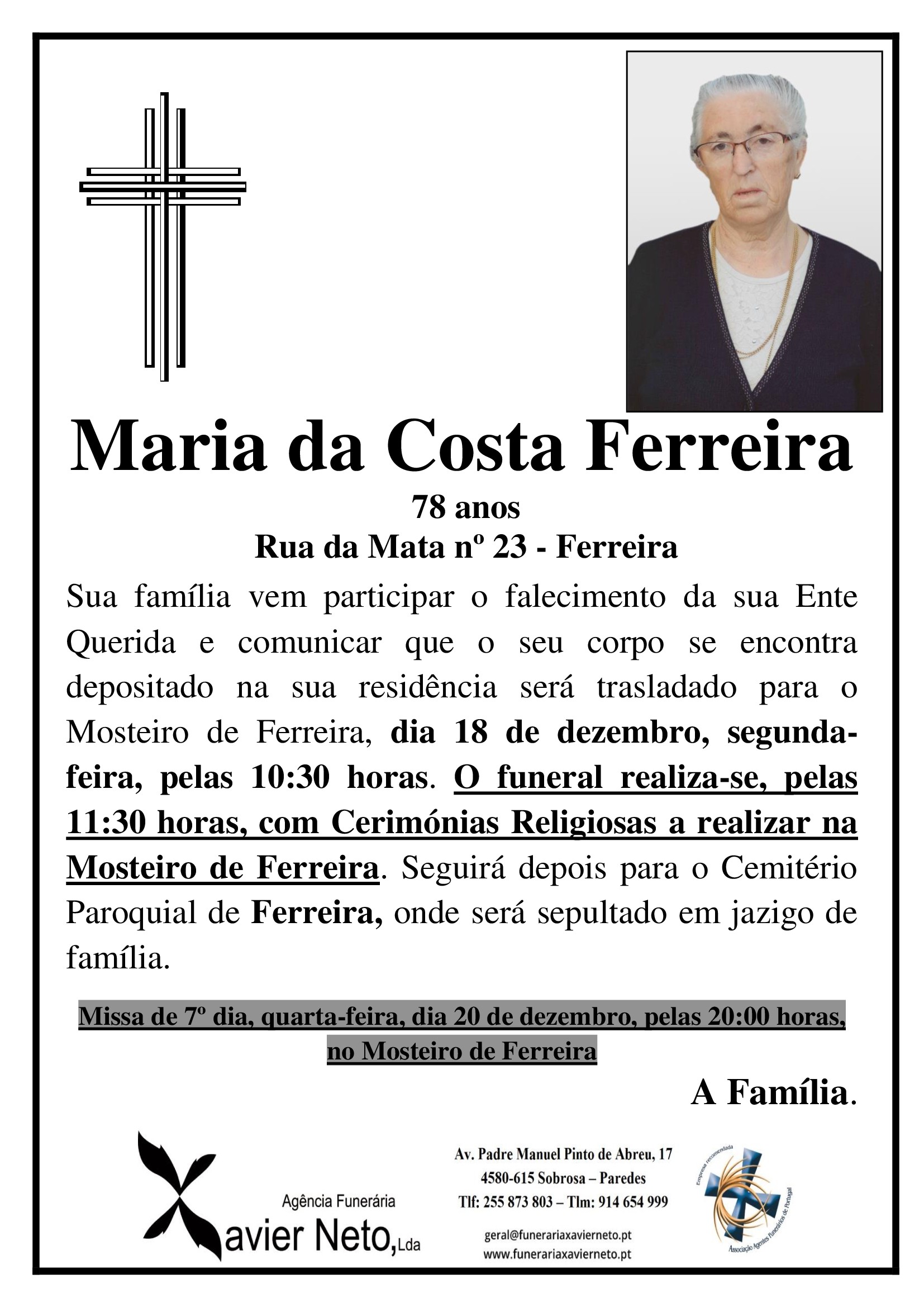 Maria da Costa Ferreira