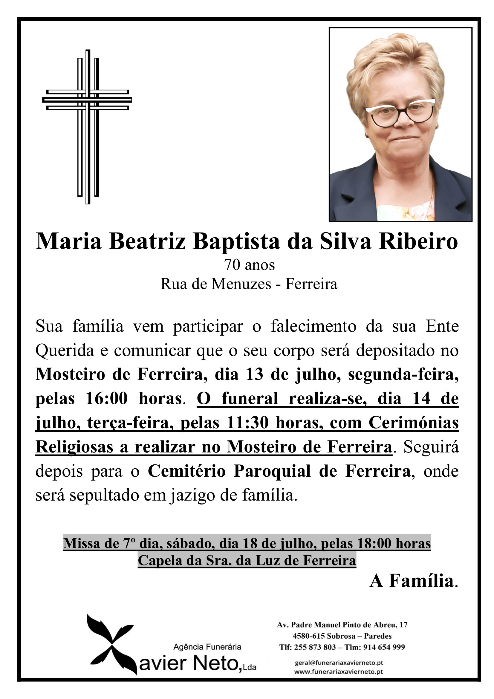Maria Beatriz Baptista da Silva Ribeiro